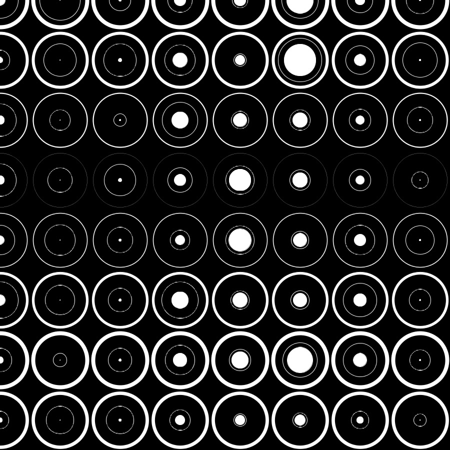 Generative Art — import Meditation circles poster ba55d7ca